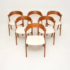 Outlet Pamono Vintage Danish Teak Dining Chairs from Korup Stolefabrik, 1960s, Set of 6