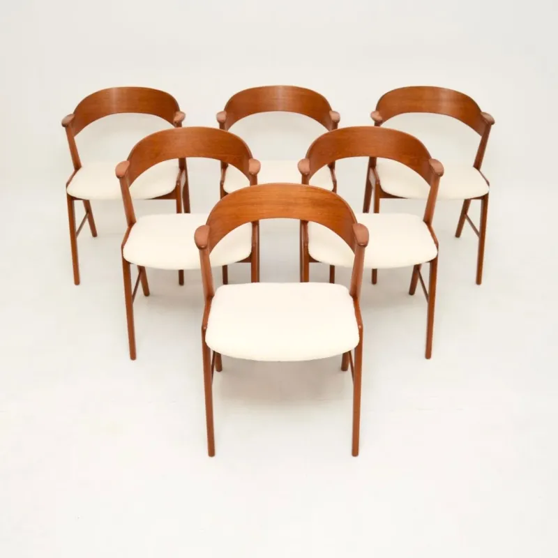 Outlet Pamono Vintage Danish Teak Dining Chairs from Korup Stolefabrik, 1960s, Set of 6
