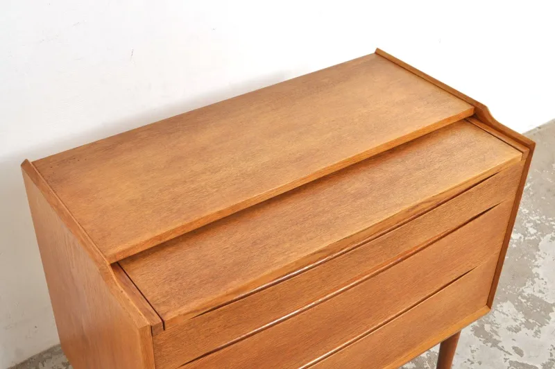 New Pamono Vintage Danish Teak Dressing Table or Chest of Drawers from Ølholm Møbelfabrik, 1960s