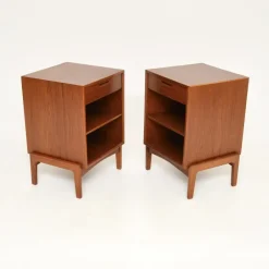 Clearance Pamono Vintage Danish Teak Nightstands by Ib Kofod Larsen, 1960, Set of 2