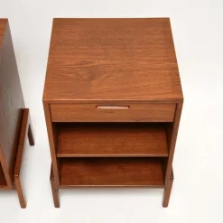 Clearance Pamono Vintage Danish Teak Nightstands by Ib Kofod Larsen, 1960, Set of 2