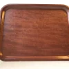 Pamono Vintage Danish Teak Serving Tray from Langva, 1960s> Trays