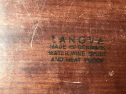 Pamono Vintage Danish Teak Serving Tray from Langva, 1960s><noscript><img width=