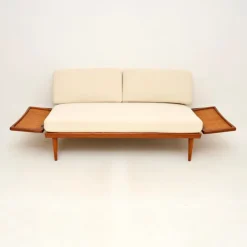Sale Pamono Vintage Danish Teak Sofa Bed by Peter Hvidt and Orla Mølgaard-Nielsen for France & Søn / France & Daverkosen, 1950s