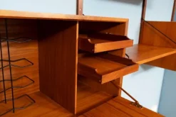 Sale Pamono Vintage Danish Three-Bay Wall System by Poul Cadovius, 1960s