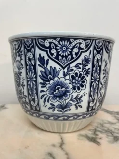 Hot Pamono Vintage Delftware Blue and White Decorative Pot by Royal Boch for Royal Sphinx