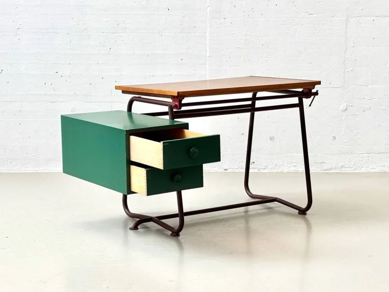 Pamono Vintage Desk by Willy Guhl for Bia, 1950s> Desks