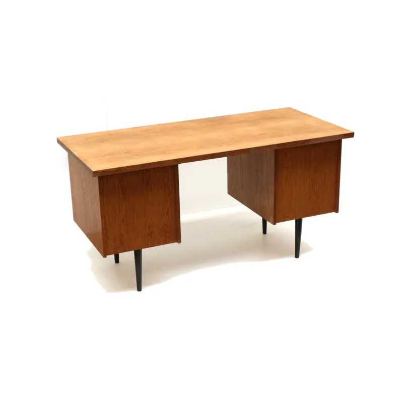 Pamono Vintage Desk with Six Drawers on Legs, 1960s> Desks