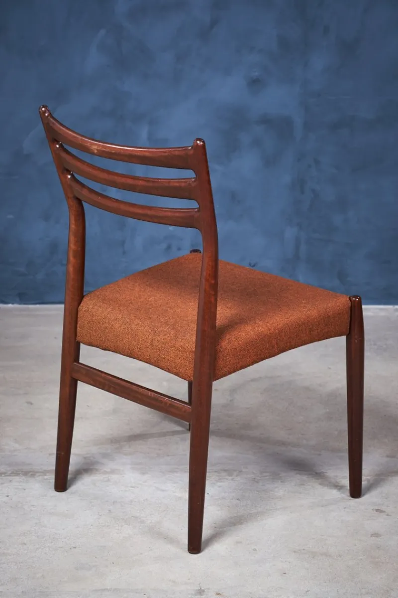 Pamono Vintage Dining Chairs by Svend Aage Madsen, 1960s, Set of 6> Side Chairs & Dining Chairs