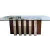 Best Pamono Vintage Dining Table in Glass, 1970s