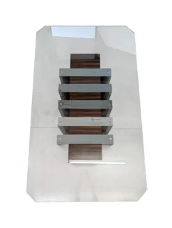 Best Pamono Vintage Dining Table in Glass, 1970s