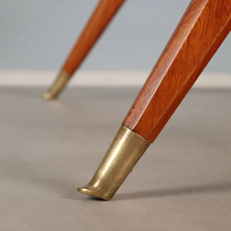 Pamono Vintage Dining Table in Mahogany Veneer, Italy, 1960s> Dining Tables & Sets
