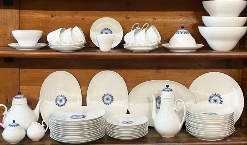 Clearance Pamono Vintage Dinner Romanze Set by Björn Wiinblad for Rosenthal, 1958, Set of 59