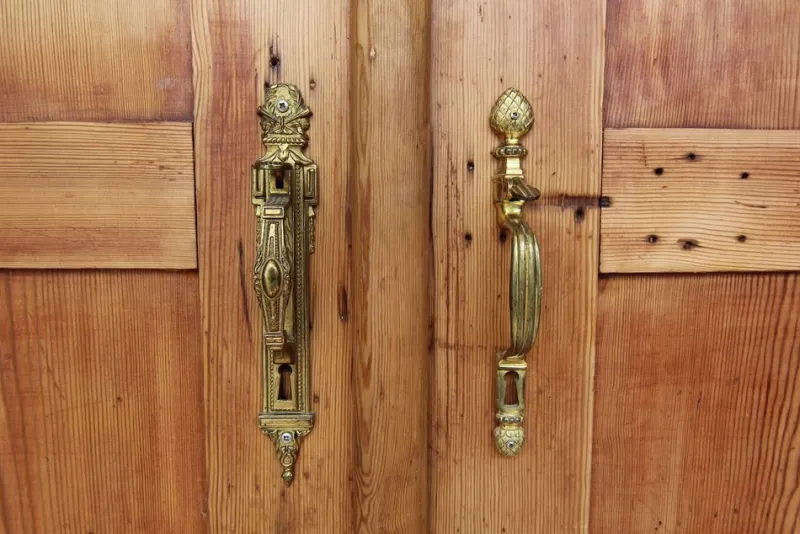 Discount Pamono Vintage Double Door in Softwood, 1920s