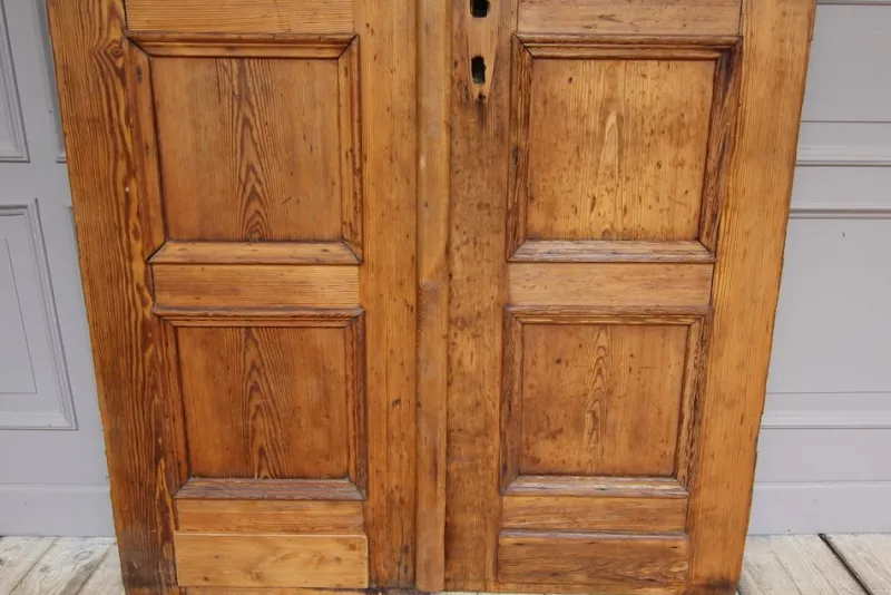 Discount Pamono Vintage Double Door in Softwood, 1920s