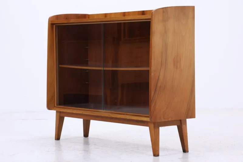 Hot Pamono Vintage Dresser with Glass Doors, 1960s