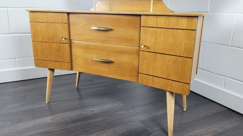 New Pamono Vintage Dressing Table attributed to Lebus, 1960s