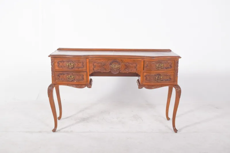 Sale Pamono Vintage Dressing Table in Carved Wood, 1920s