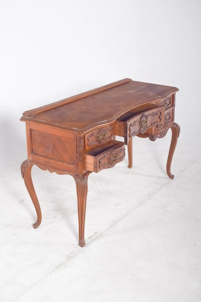 Sale Pamono Vintage Dressing Table in Carved Wood, 1920s