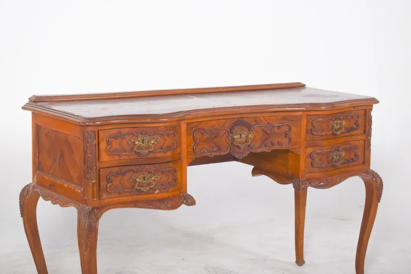 Sale Pamono Vintage Dressing Table in Carved Wood, 1920s