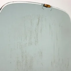 Pamono Vintage Dressing Table in Wood & Glass Top with Mirror, Italy, 1960s><noscript><img width=