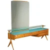 Hot Pamono Vintage Dressing with Vanity Table Maple and Glass, 1950s