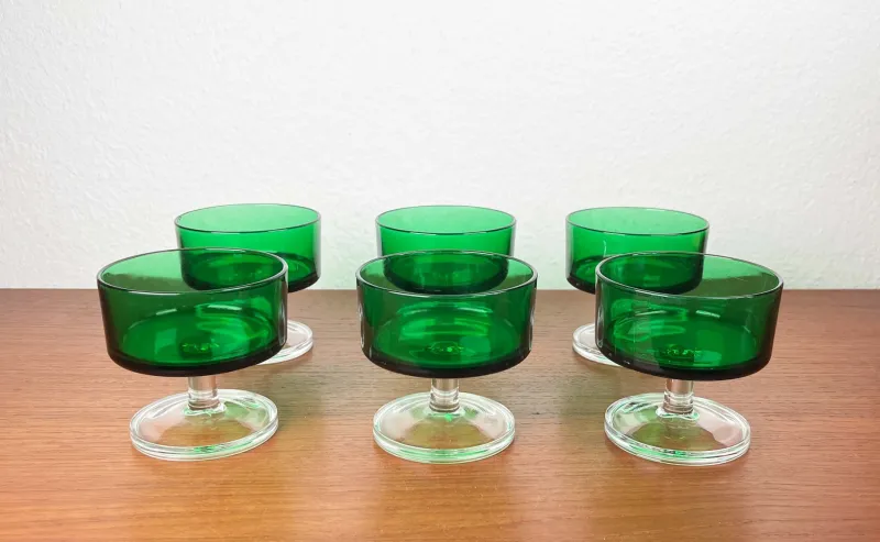 Pamono Vintage Drinking Glasses from Luminarc, 1970s, Set of 6> Glassware