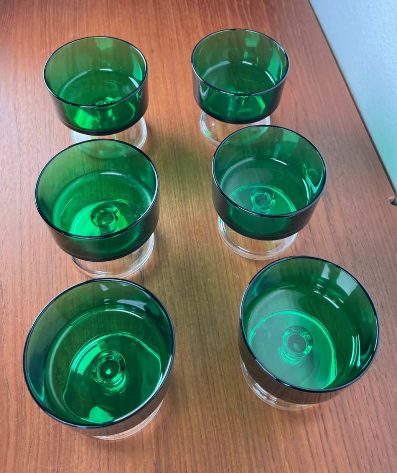 Pamono Vintage Drinking Glasses from Luminarc, 1970s, Set of 6> Glassware