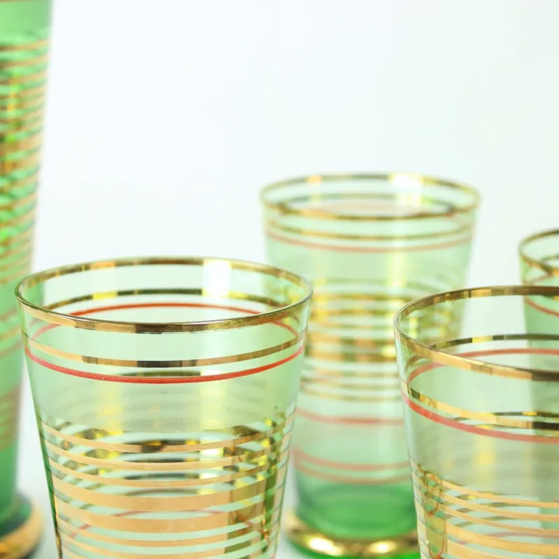 Sale Pamono Vintage Drinking Set attributed to Borska Svorion, Czechoslovakia, 1960s, Set of 6