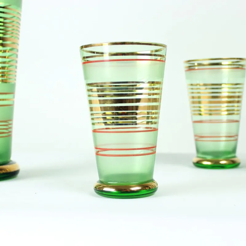 Sale Pamono Vintage Drinking Set attributed to Borska Svorion, Czechoslovakia, 1960s, Set of 6