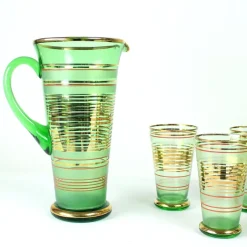 Sale Pamono Vintage Drinking Set attributed to Borska Svorion, Czechoslovakia, 1960s, Set of 6