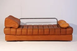Pamono Vintage DS 85 Brown Leather Daybed from de Sede, 1960s> Daybeds & Chaises Lounges