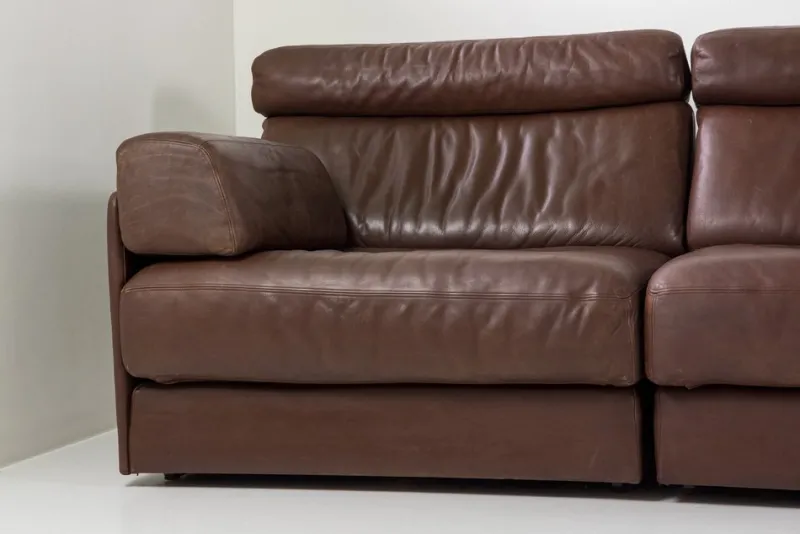 Pamono Vintage DS-77 Modular Sofa Bed from De Sede, Set of 3> Couches & Sofas