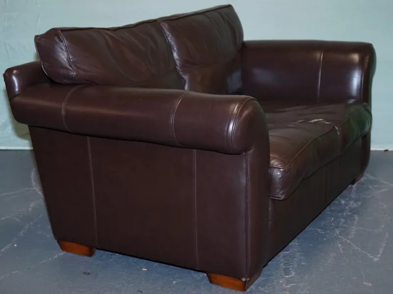 New Pamono Vintage Duresta Sofa in Brown Leather