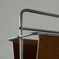 Pamono Vintage Dutch Magazine Rack, 1940s><noscript><img width=