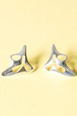 Pamono Vintage Earrings by Henning Koppel, Set of 2><noscript><img width=