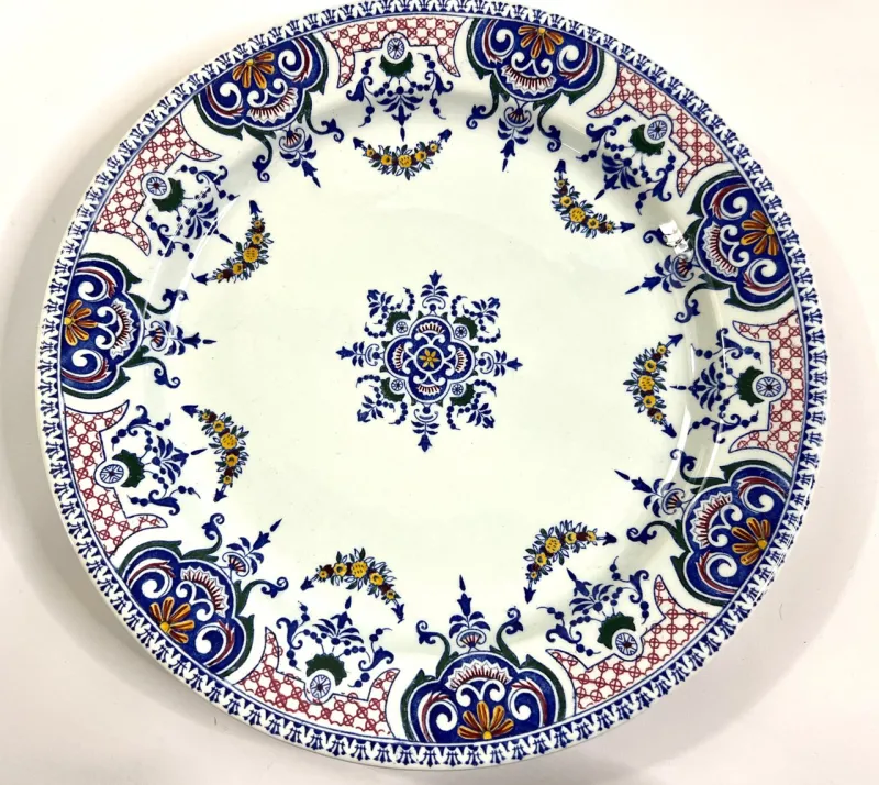 Hot Pamono Vintage Earthenware Dinner Service by Gien, 2001, Set of 40