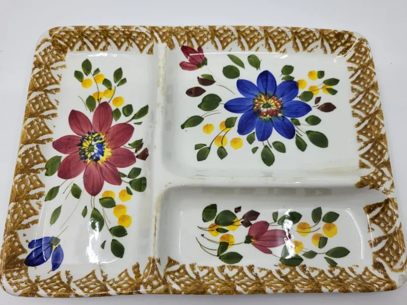 Pamono Vintage Earthenware Plates and Dishes, Italy, 1970s, Set of 12> Dinner Plates & Bowls