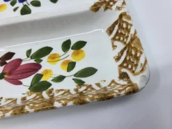 Pamono Vintage Earthenware Plates and Dishes, Italy, 1970s, Set of 12><noscript><img width=