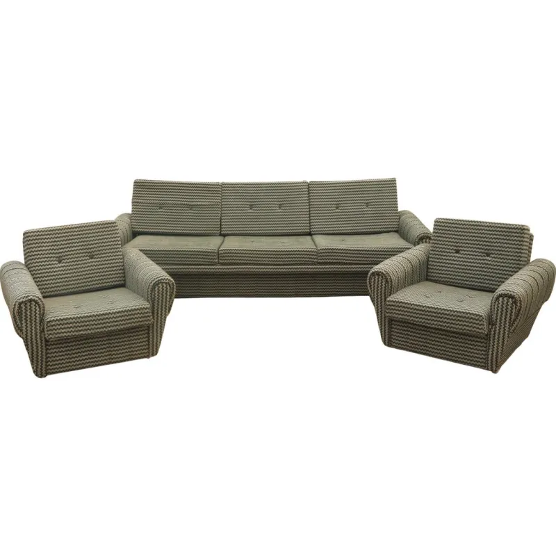 Discount Pamono Vintage Eastern Bloc Living Room Set, Former Czechoslovakia, 1980s, Set of 3