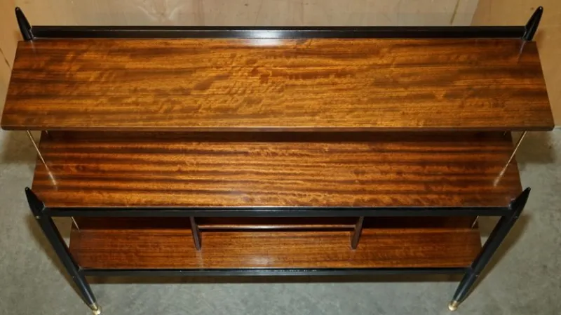 Pamono Vintage Ebonised Brass and Hardwood Sideboard from G-Plan> Sideboards & Buffets
