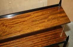 Pamono Vintage Ebonised Brass and Hardwood Sideboard from G-Plan><noscript><img width=