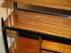 Pamono Vintage Ebonised Brass and Hardwood Sideboard from G-Plan><noscript><img width=