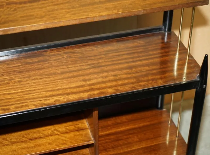 Pamono Vintage Ebonised Brass and Hardwood Sideboard from G-Plan> Sideboards & Buffets