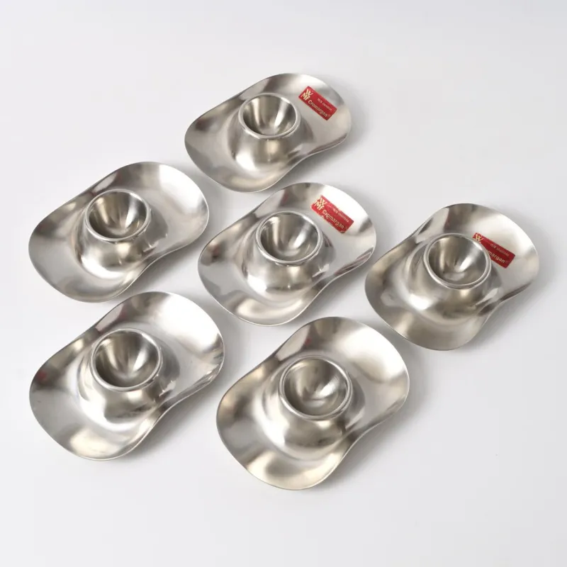 Sale Pamono Vintage Egg Cups in Stainless Steel by Wilhelm Wagenfeld for WMF, 1970s, Set of 6