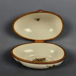 Sale Pamono Vintage Egg-Shaped Box in Porcelain from Limoges, 1960s