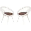 Online Pamono Vintage Ellipse Armchairs from Swedese, Set of 2