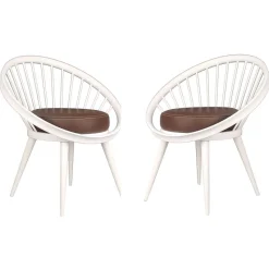 Online Pamono Vintage Ellipse Armchairs from Swedese, Set of 2