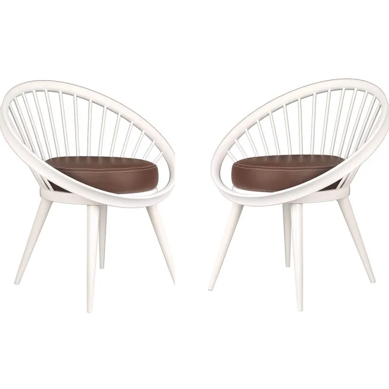 Online Pamono Vintage Ellipse Armchairs from Swedese, Set of 2