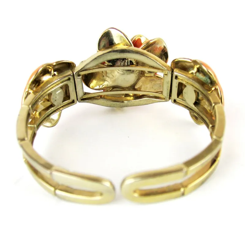 Hot Pamono Vintage Enamel Articulated Bracelet, 1960s